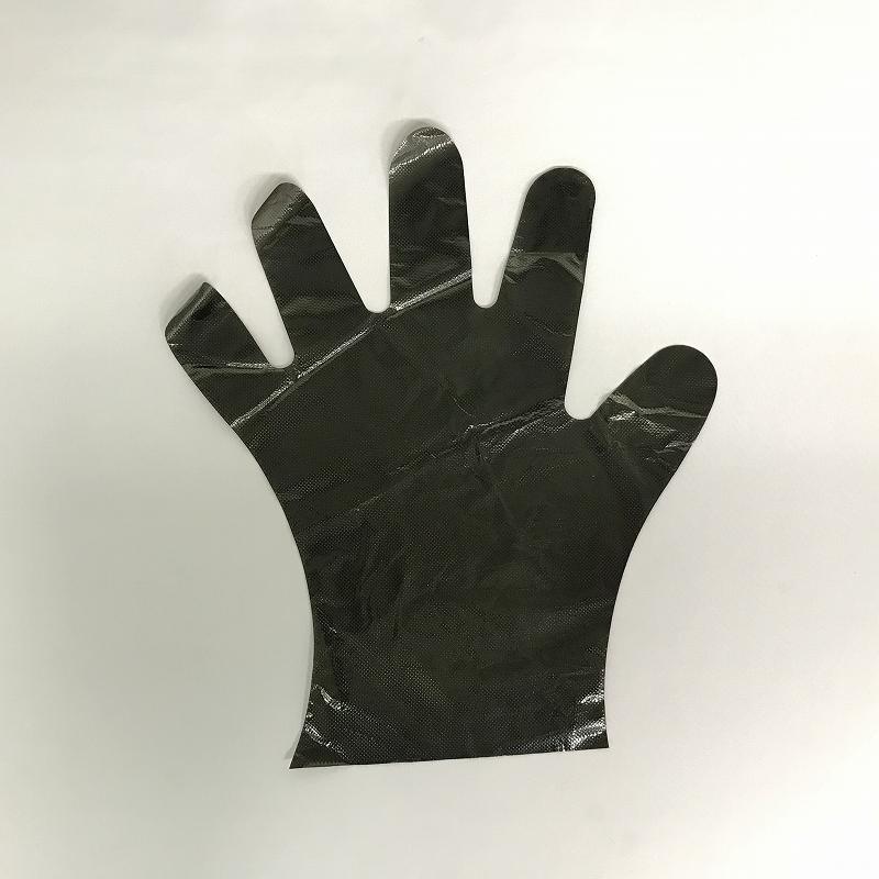 ポリエチレン手袋 100P 黒【公式】≪1個からお届け≫Can☆Do