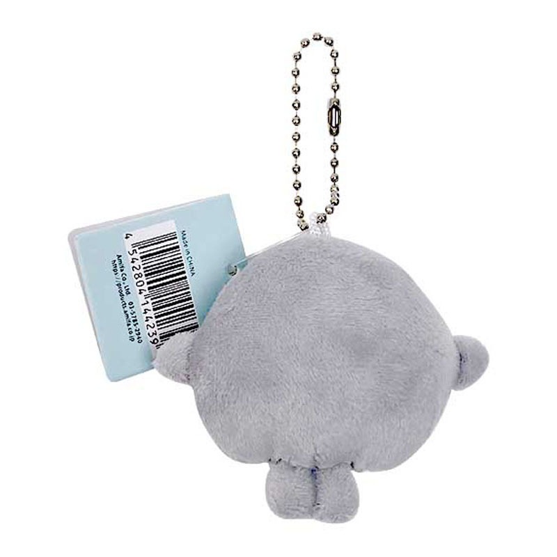 マスコットキーホルダー ふわふわアザラシ【公式】≪1個からお