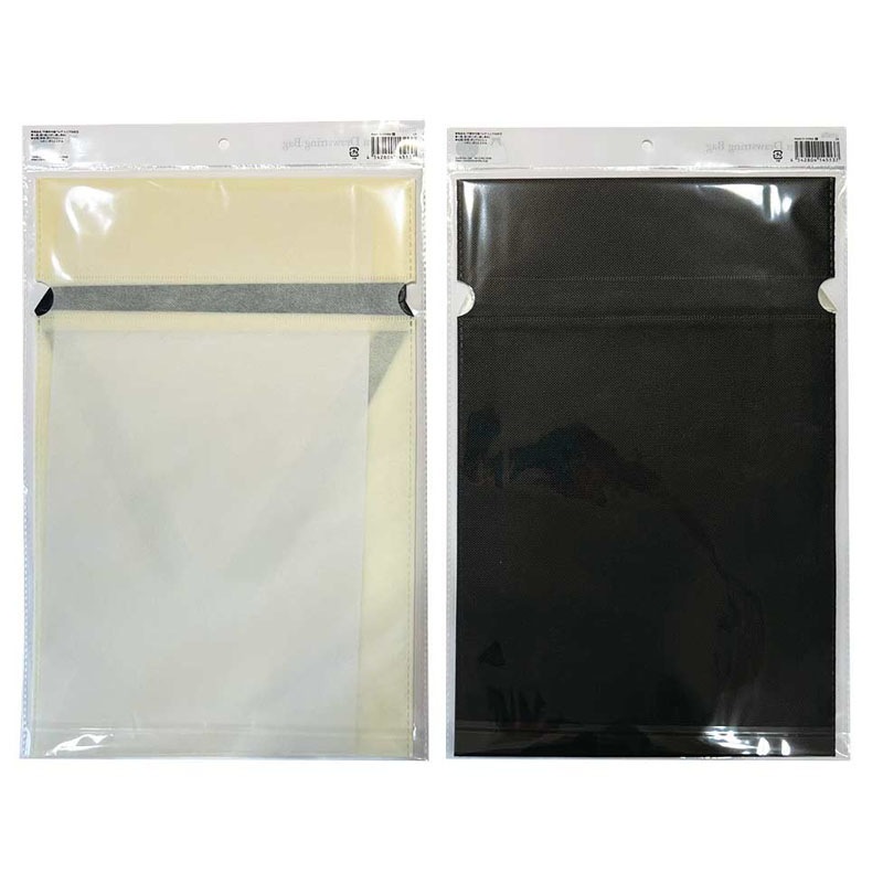 不織布巾着バッグ　Ｌ　シンプルロゴ