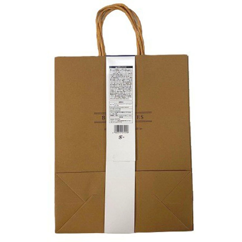 クラフトバッグ　プリント　Ｍ　２枚