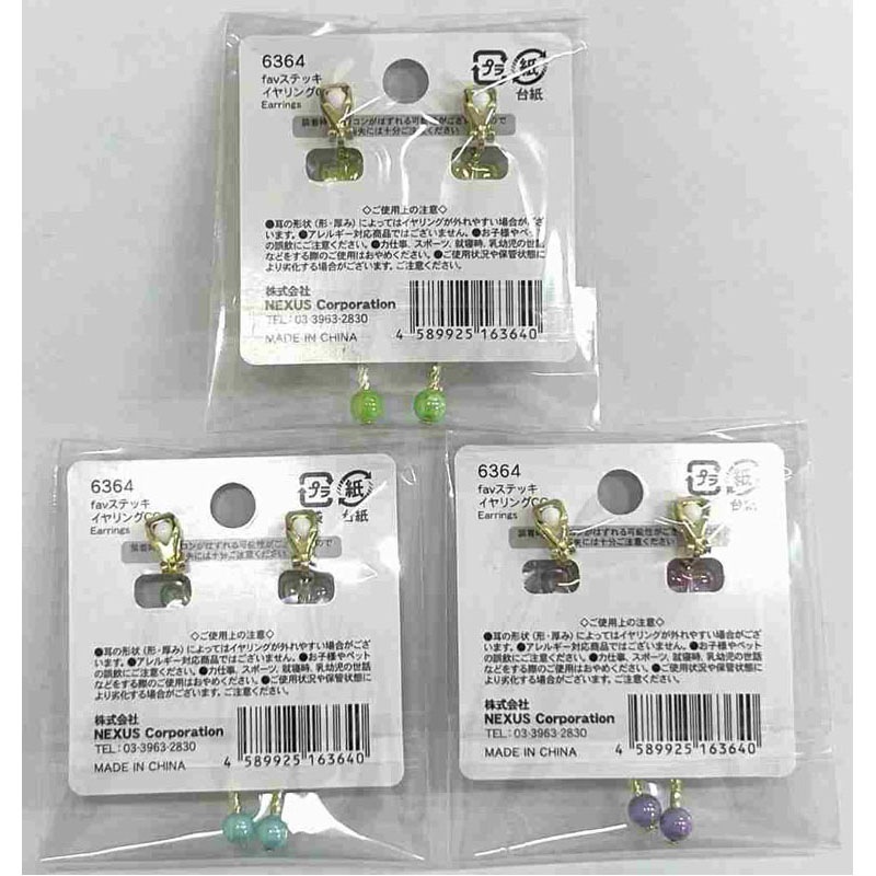 ｆａｖ　ステッキイヤリング　ＣＣ