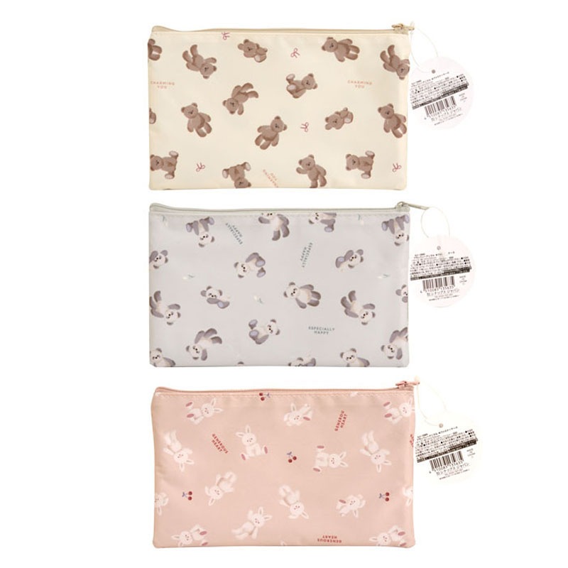 フラッフィー　Ｗファスナーケース