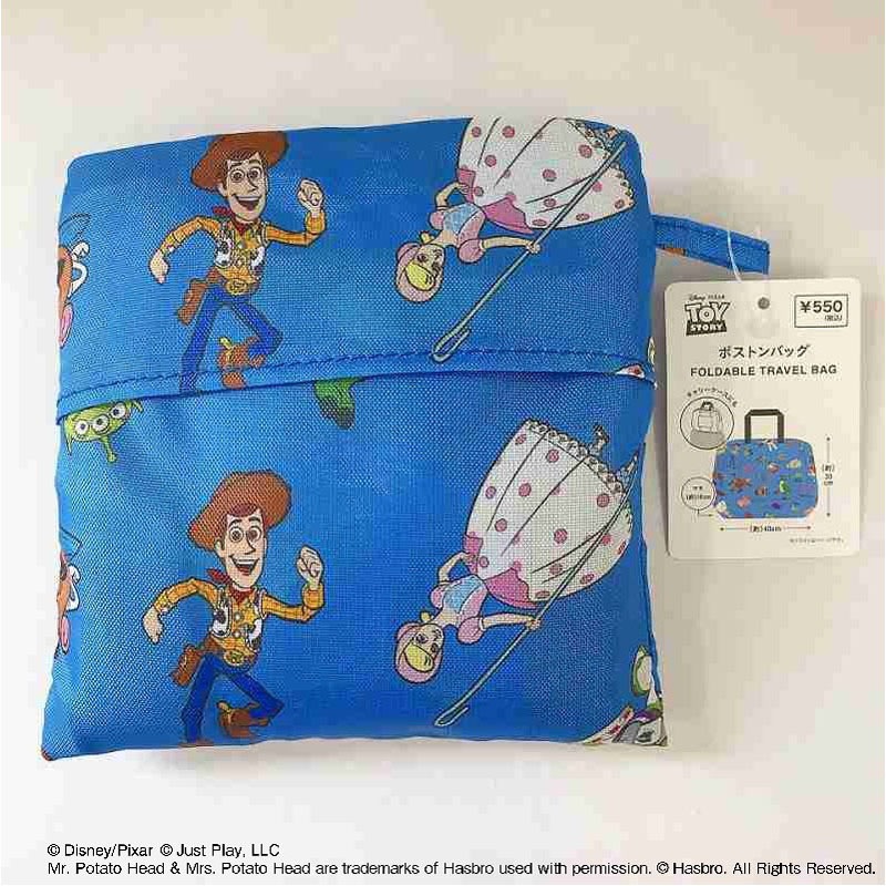 数量限定】ディズニー／トイ・ストーリー 折りたたみボストンバッグ