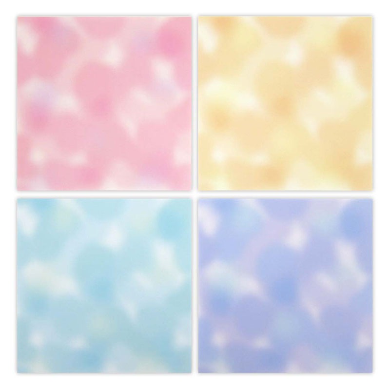 デザインペーパーグラデーション柄４８枚