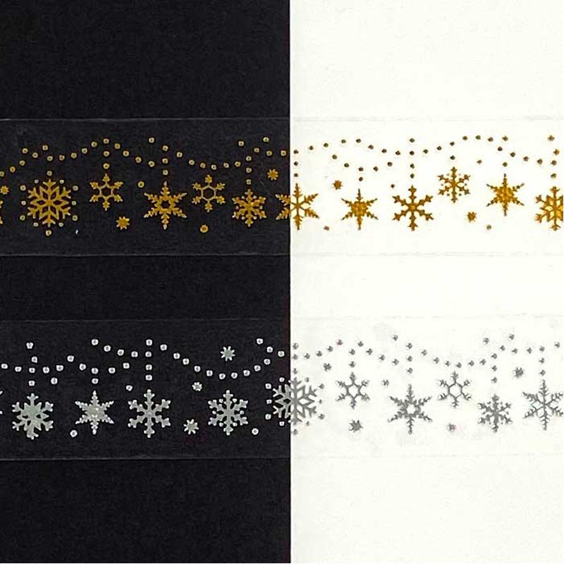 クリアテープ　　スノーフレーク