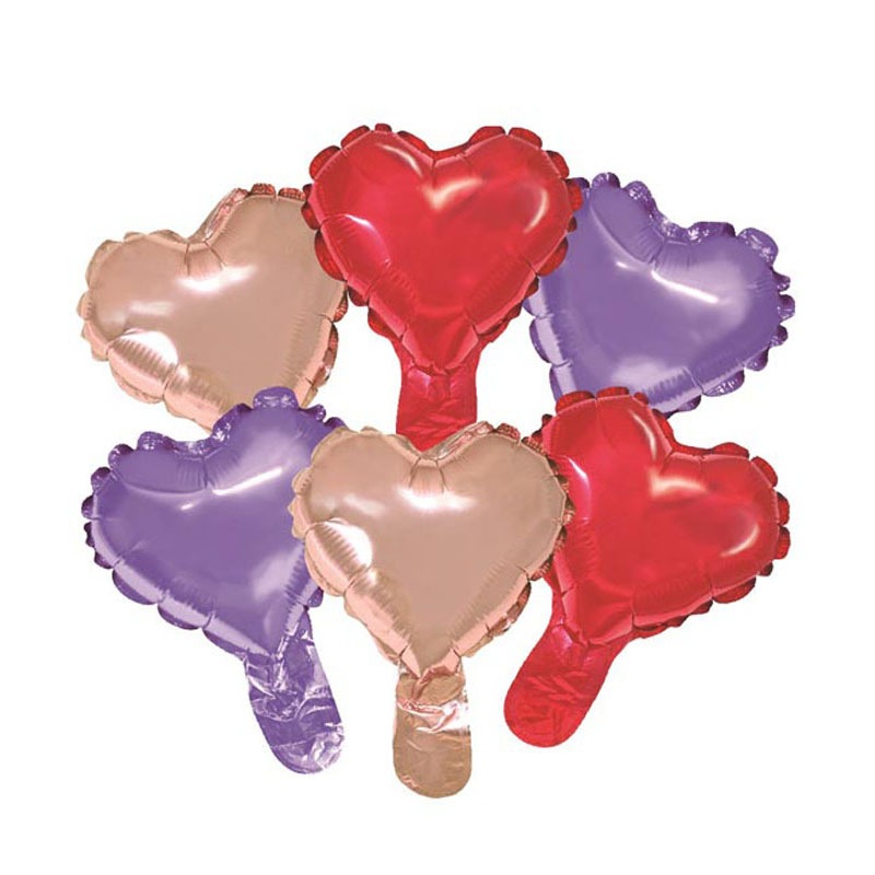 プチアルミバルーン　ハート６Ｐ