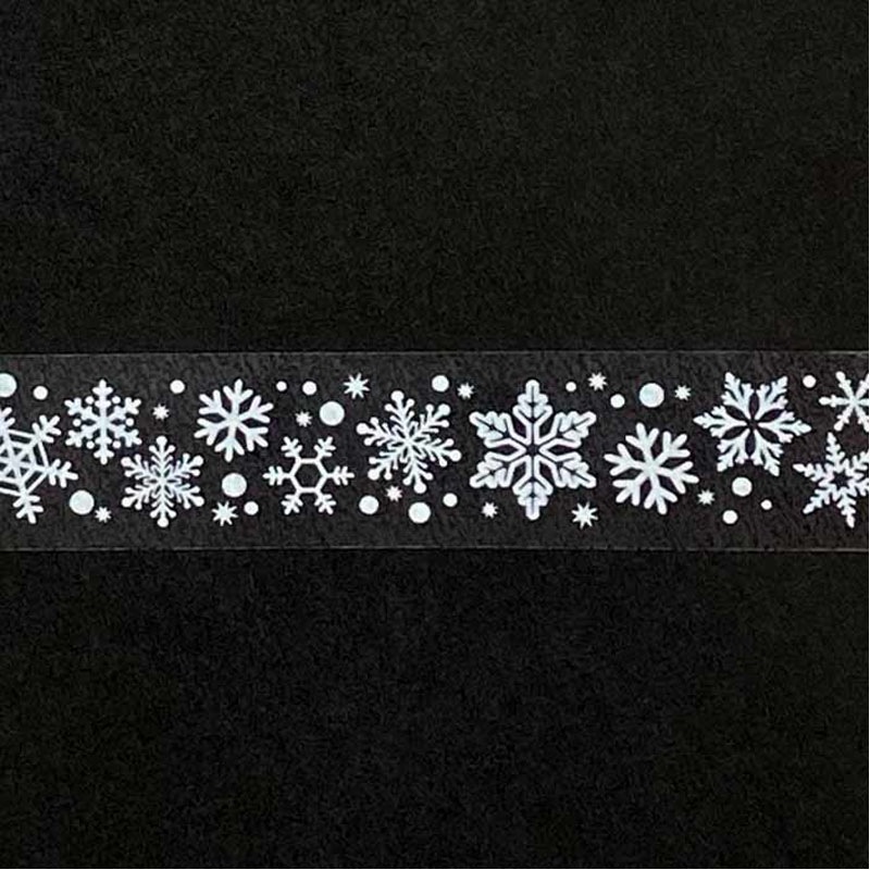 クリアテープ　　スノーフレーク　ホワイト