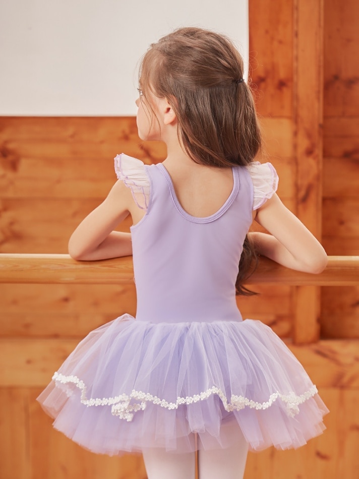 スカート付レオタード キッズ ジュニア 3色展開 SIK1965 | すべての