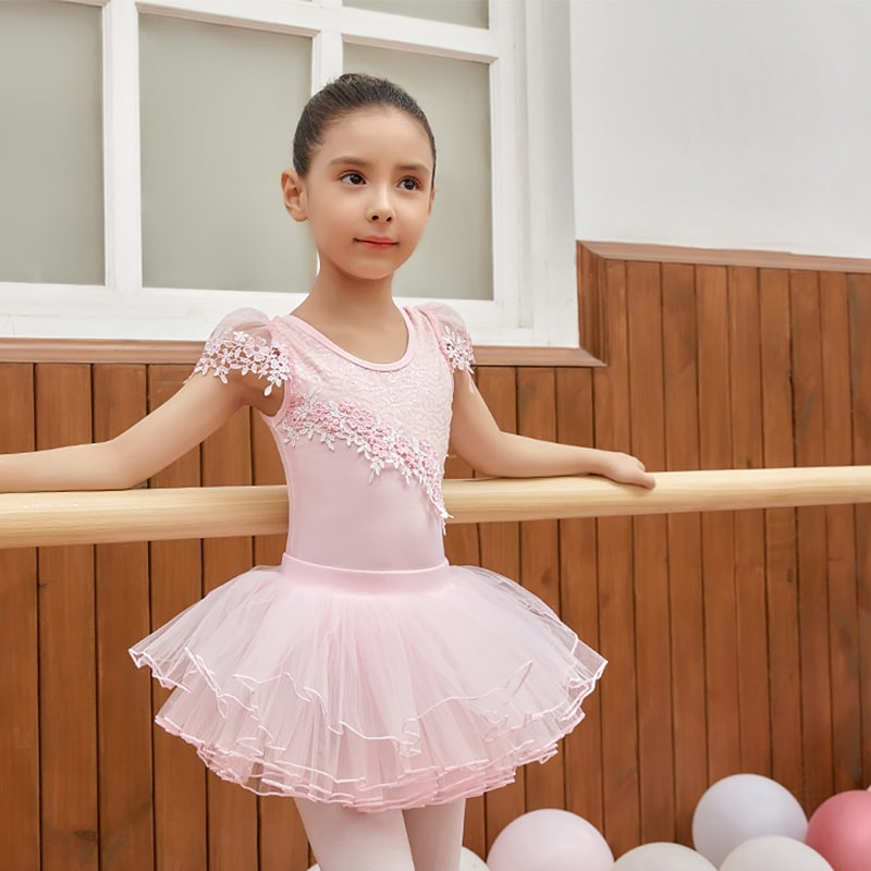 スカート付レオタード キッズ ジュニア 3色展開 SIK1965 | すべての