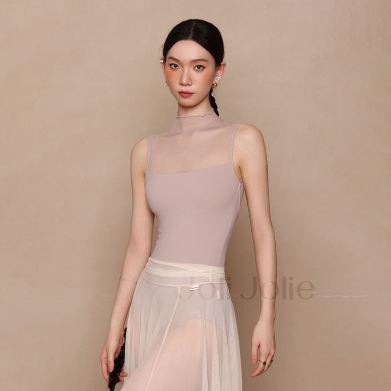 ハイネックレオタード大人2色展開DZB398