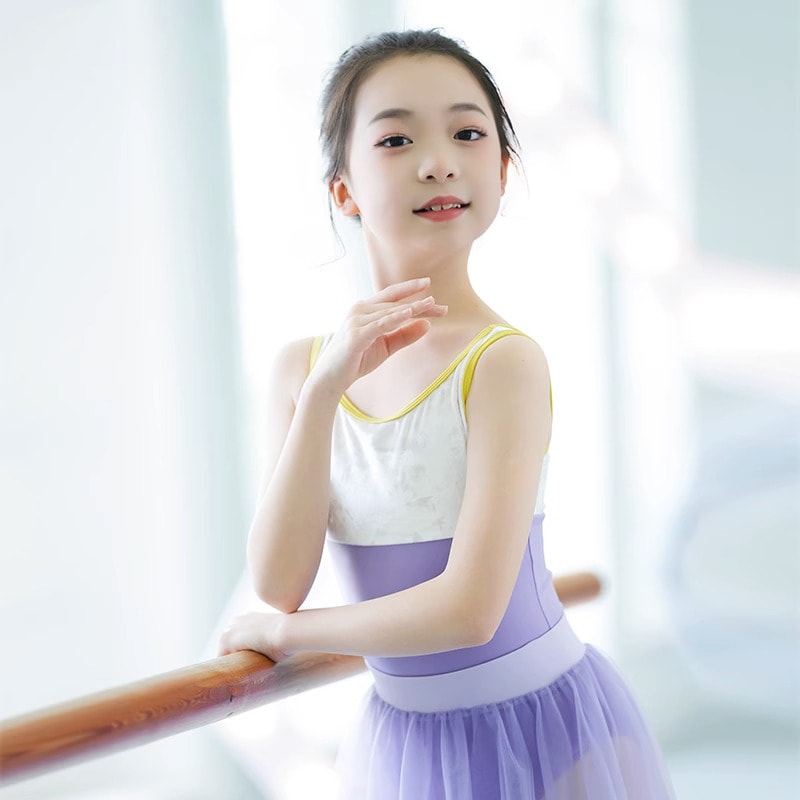 ジュニア・レディースノースリーブレオタードJS1123-1