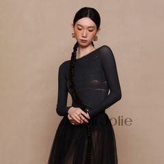 バレエ長袖レオタードDZB396