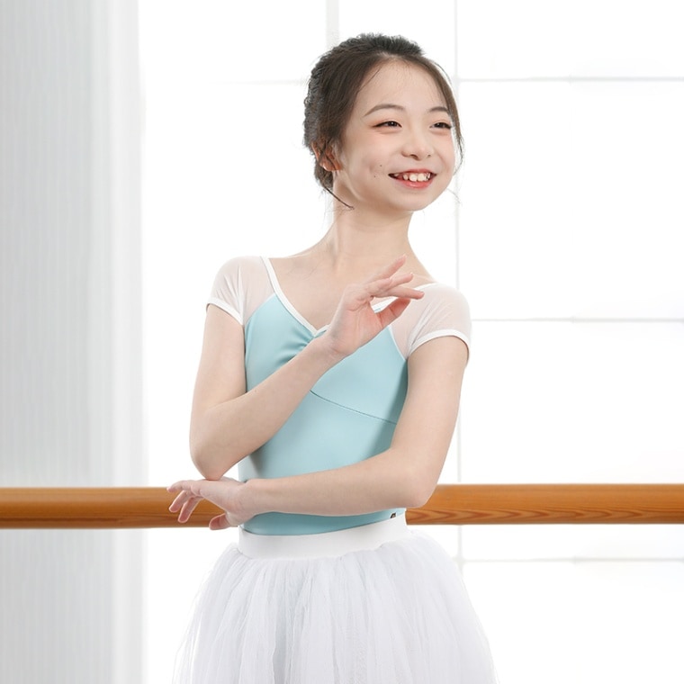 ジュニアノースリーブレオタードJSM1143-1