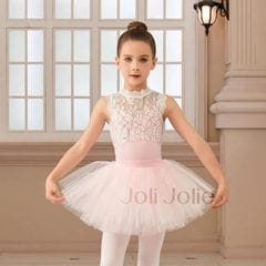 レオタードスカート付 ジュニア・レディース・ピンク SIK1288 | すべて