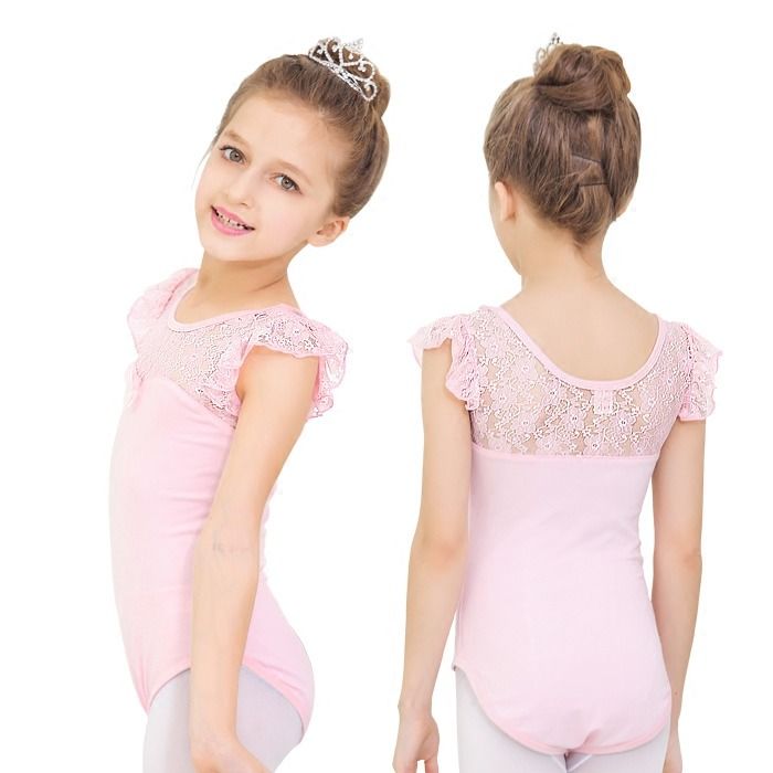 バレエレオタード キッズジュニア 4色展開 SIK1367