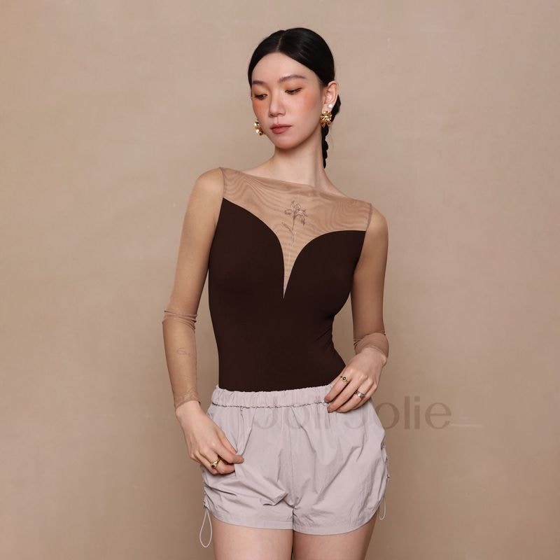 ロングスリーブレオタードDZB395