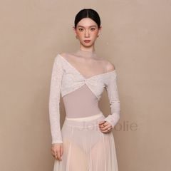 ロングスリーブトップ3色展開DZB404　