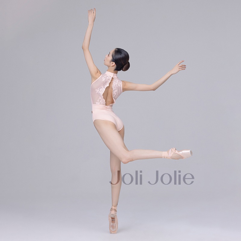 ハイネックバレエレオタードJS1017