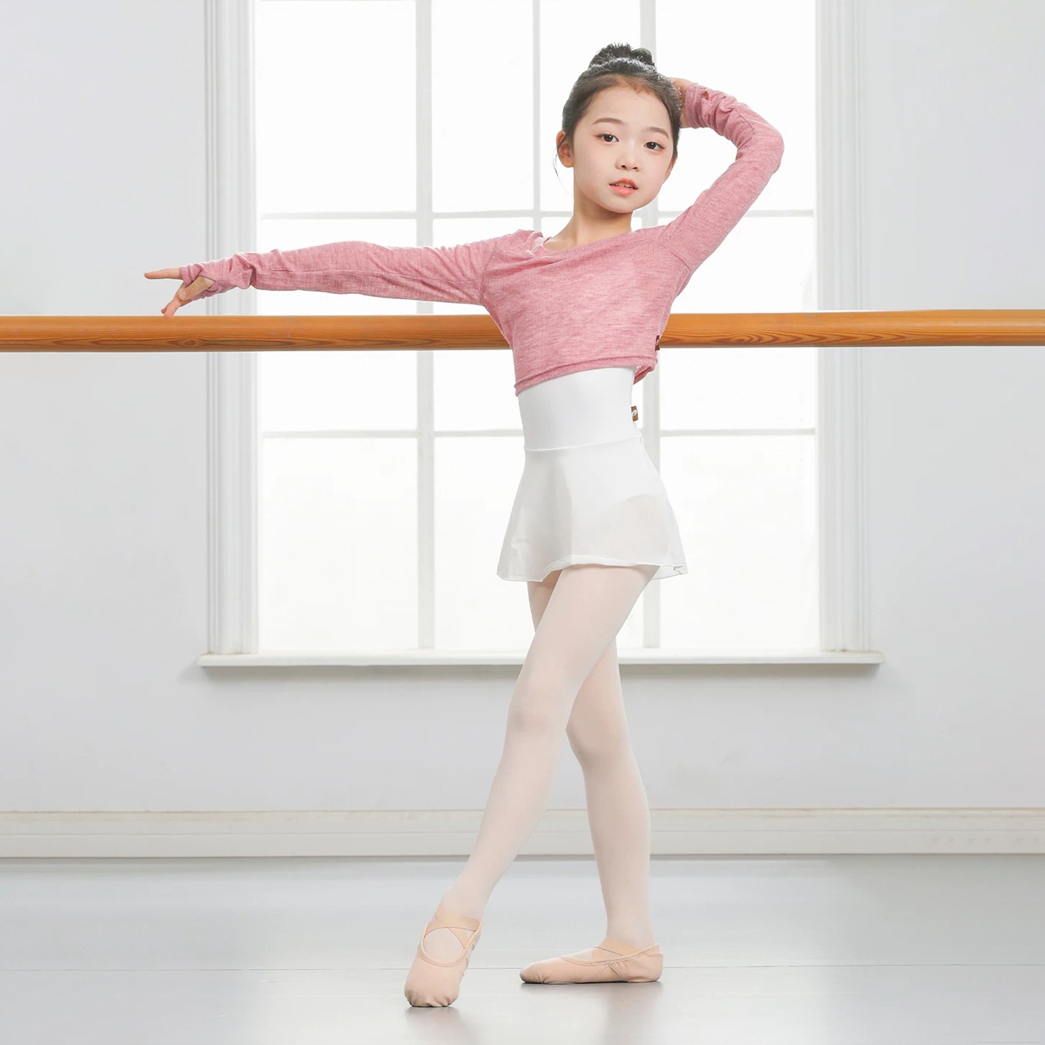 長袖ショートトップJSM2085-1