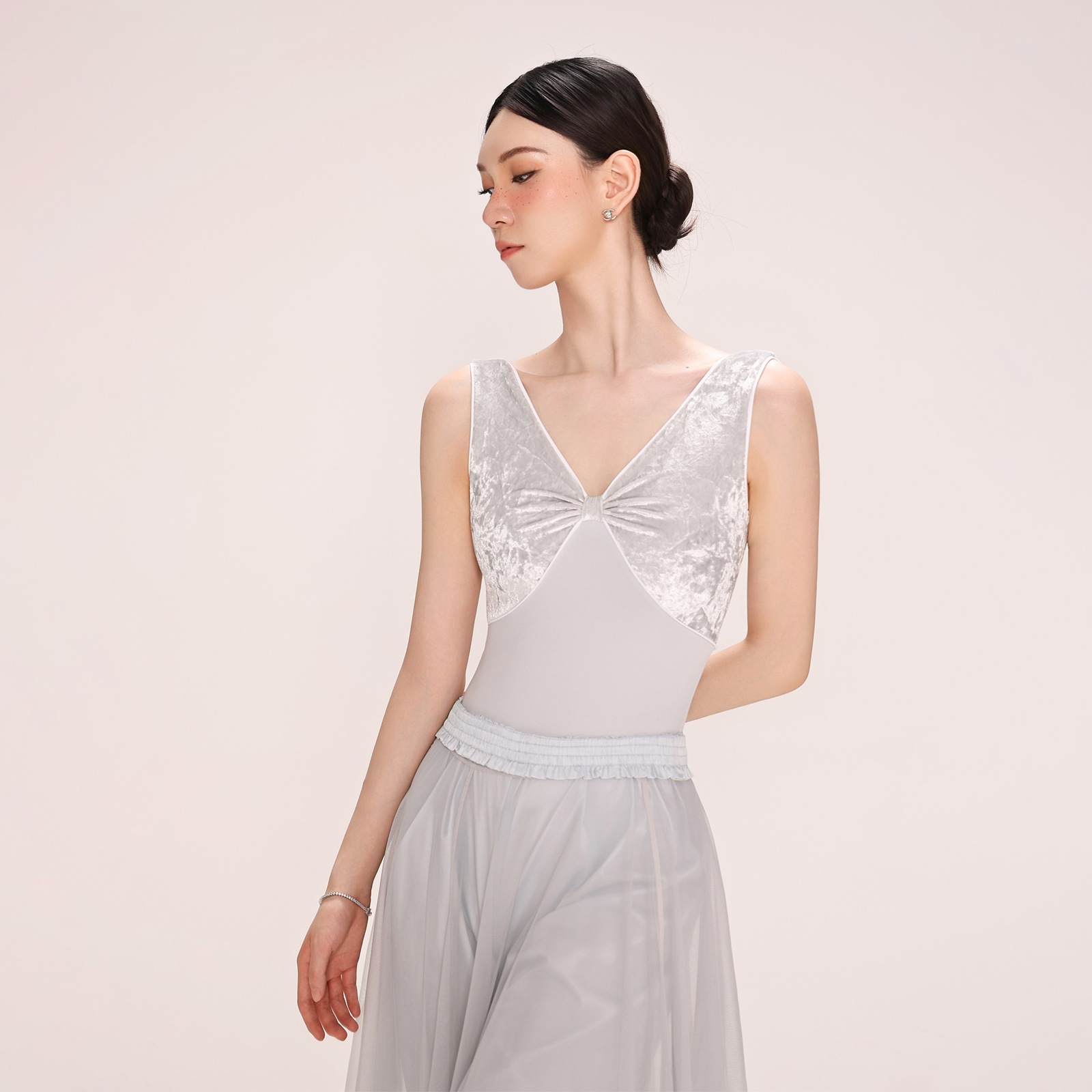 ノースリーブレオタードDZB386