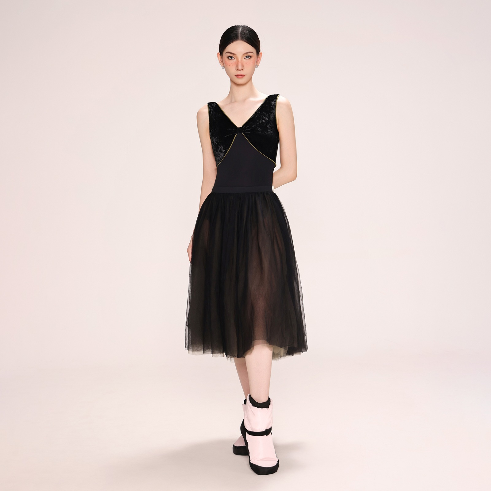 ノースリーブレオタードDZB386