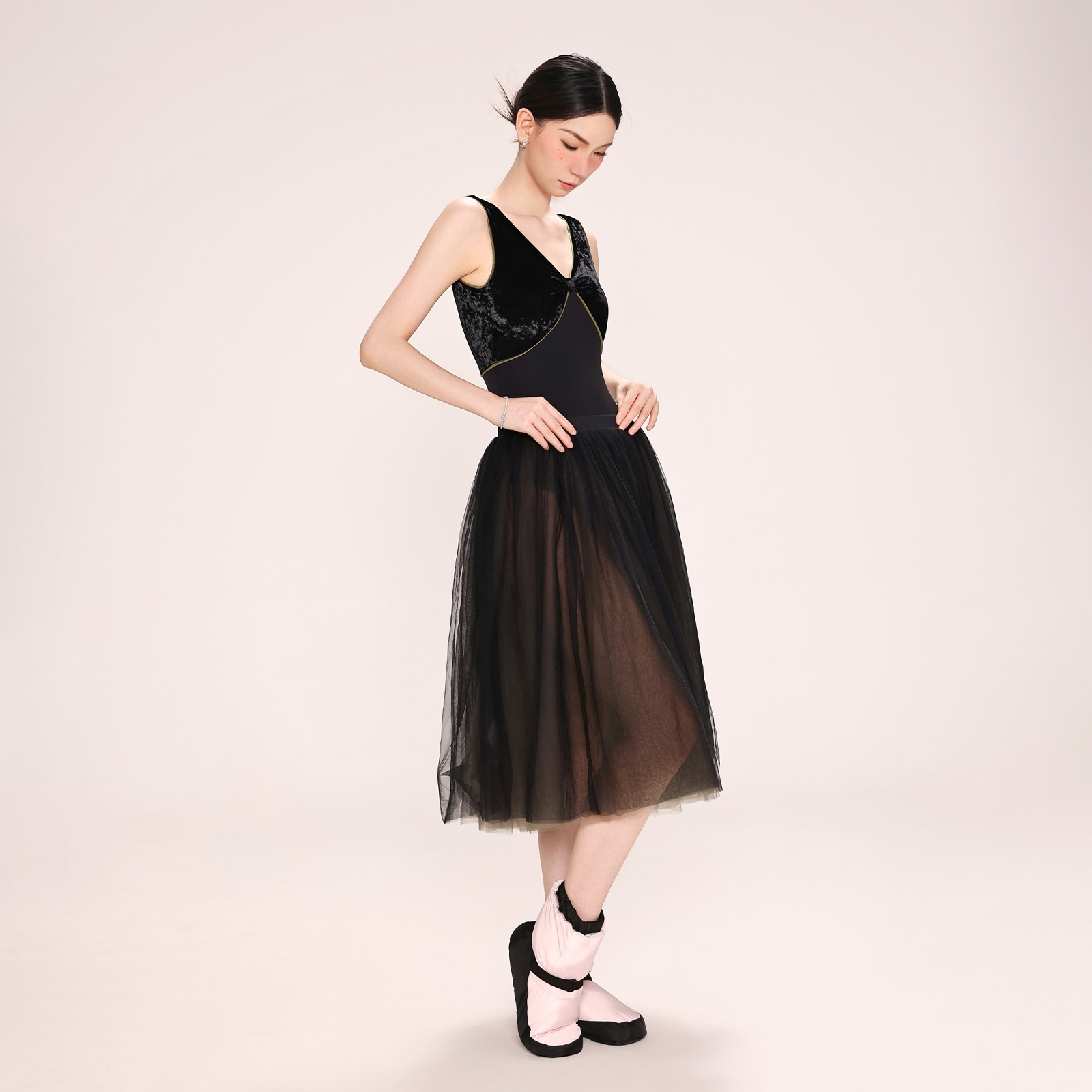 ノースリーブレオタードDZB386