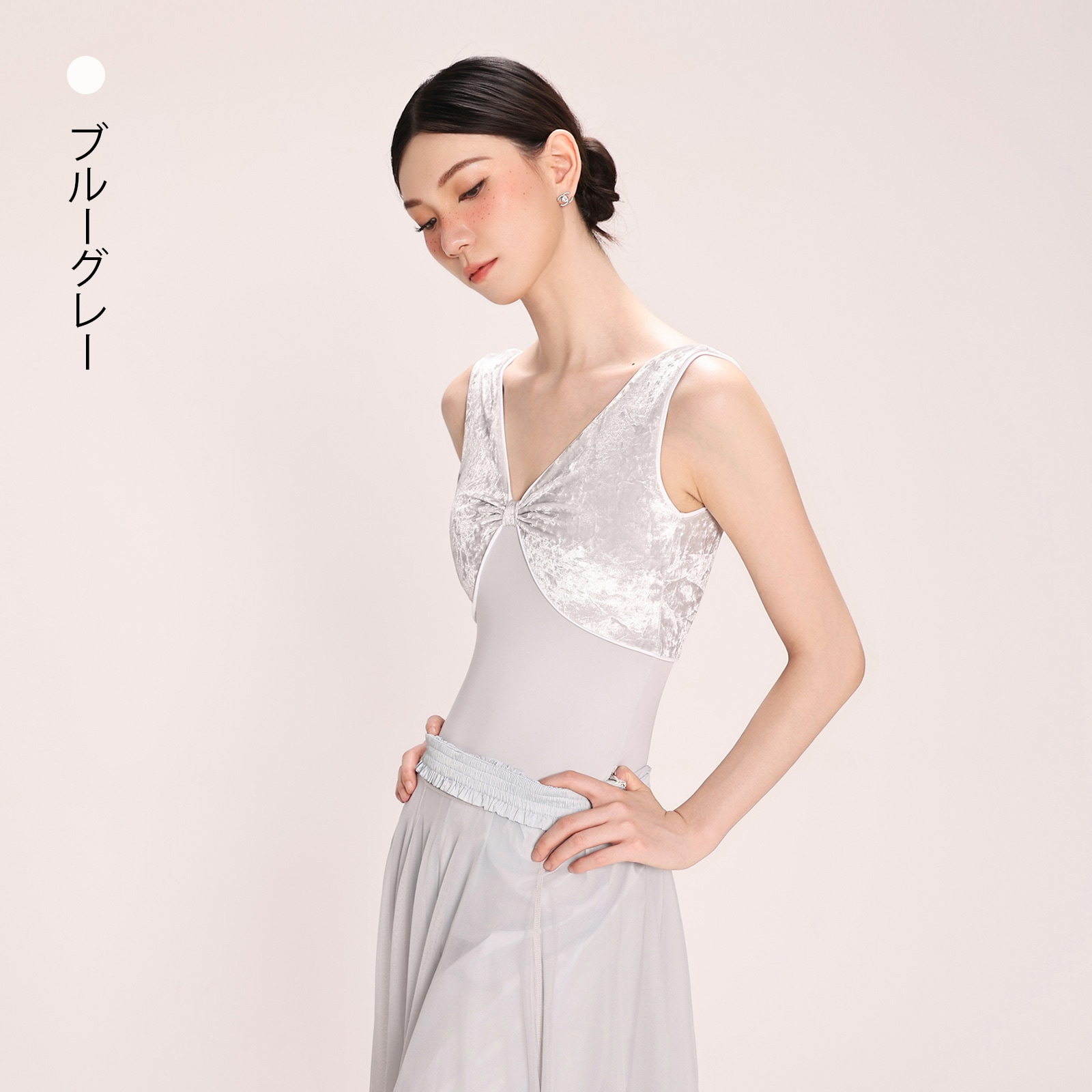 ノースリーブレオタードDZB386