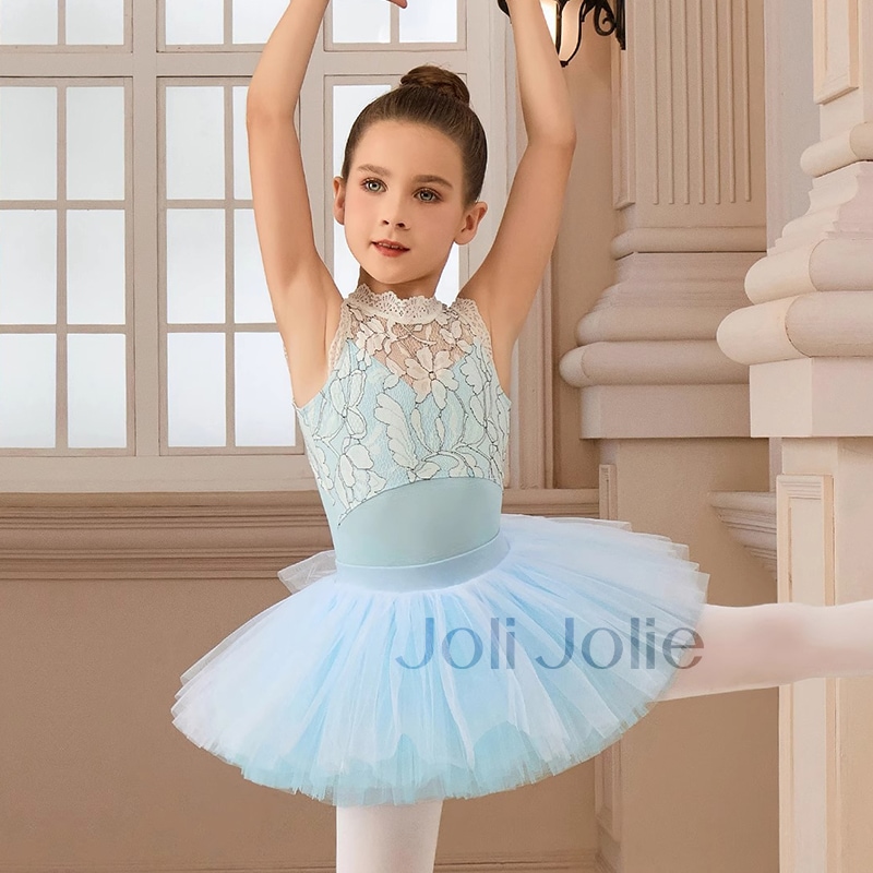 JoliJolie 水彩画風レオタード スカート付き　L size JoliJolie 水彩画風レオタード スカート付き L size JoliJolie