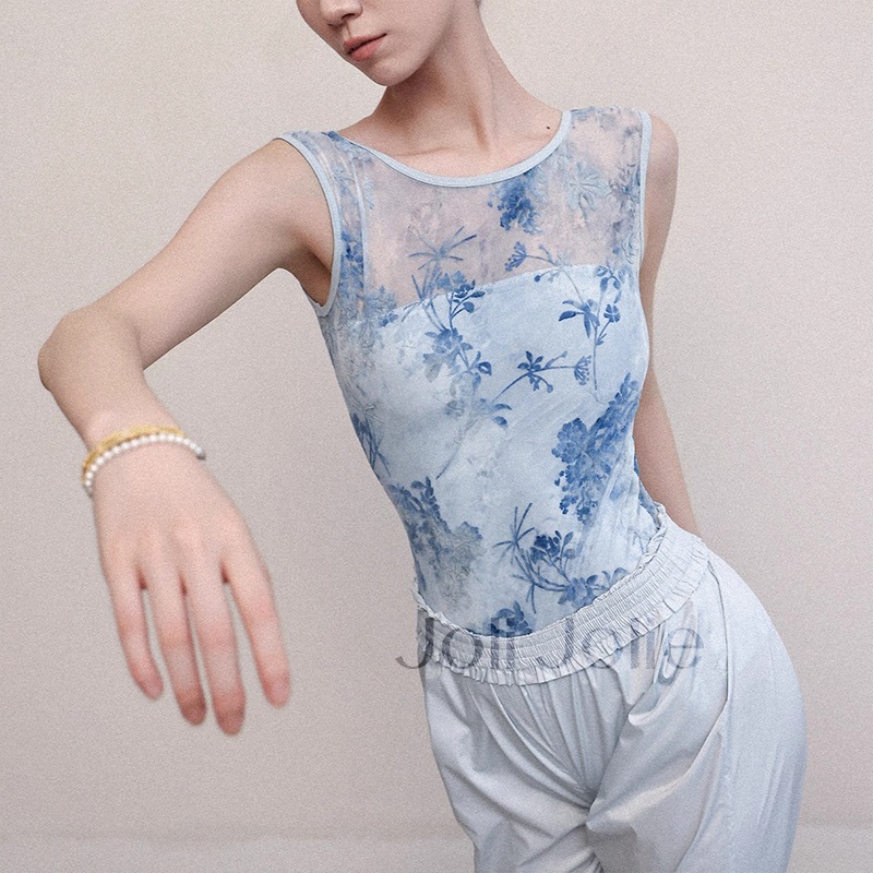 ノースリーブバレエレオタード 2色展開 DZB172 | Lady'sウェア