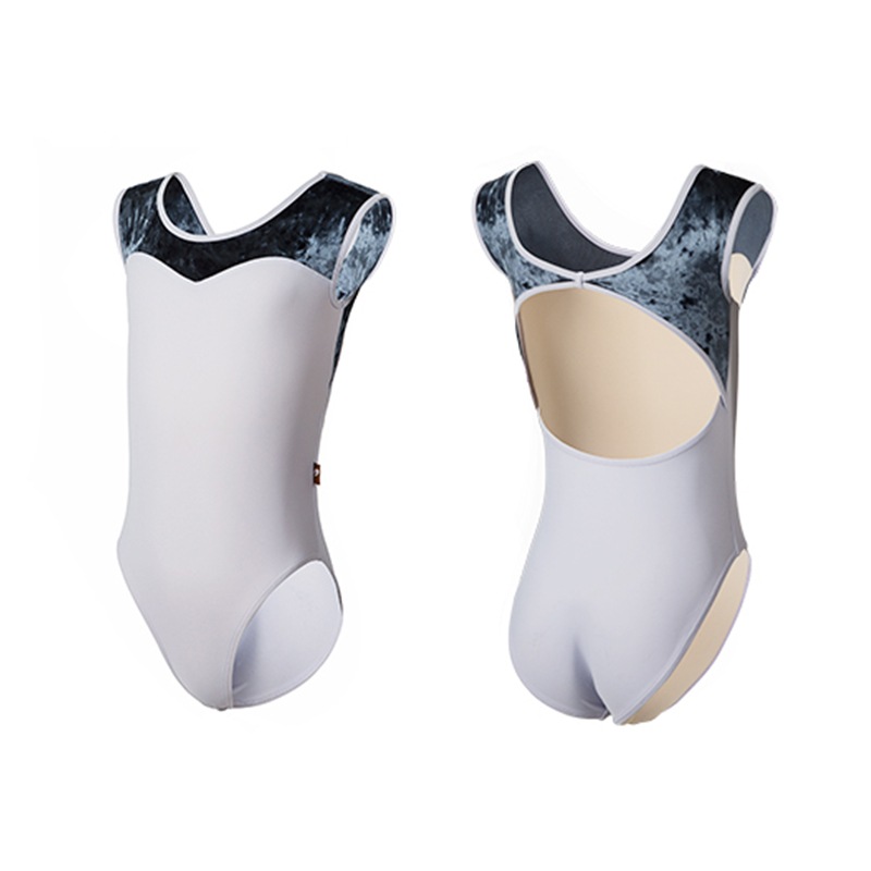 レディース・ジュニアノースリーブレオタードJS1115-1