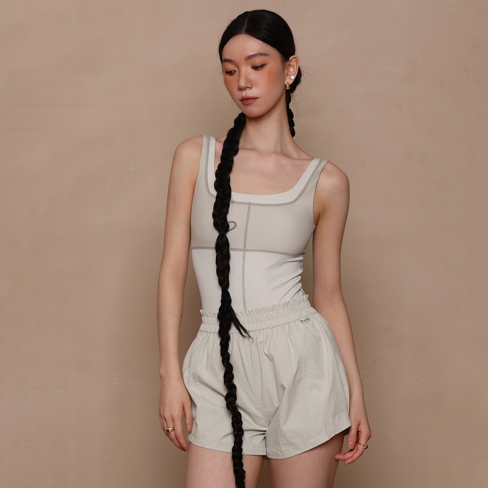 ノースリーブレオタード大人DZB400