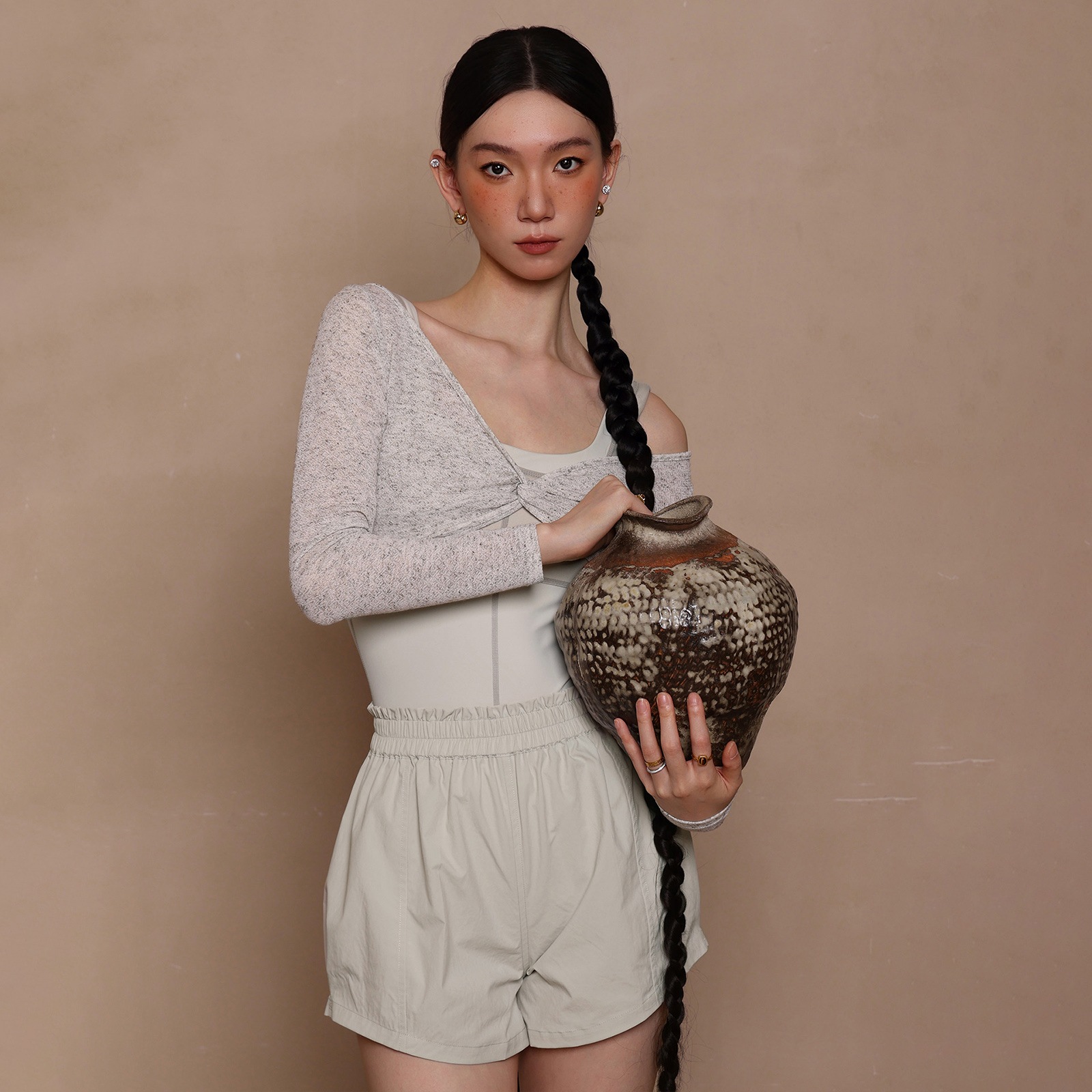 ノースリーブレオタード大人DZB400