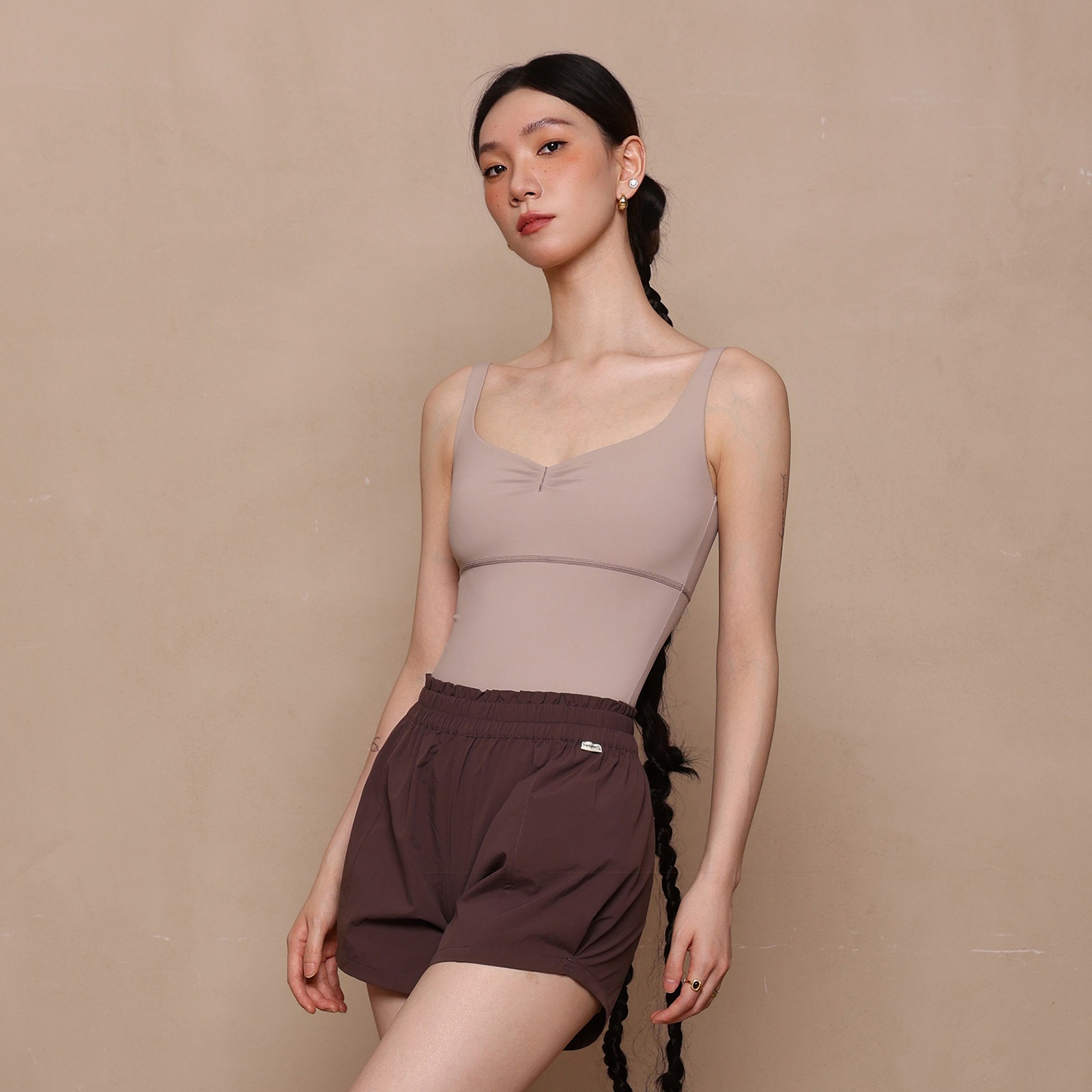 ノースリーブレオタードDZB391