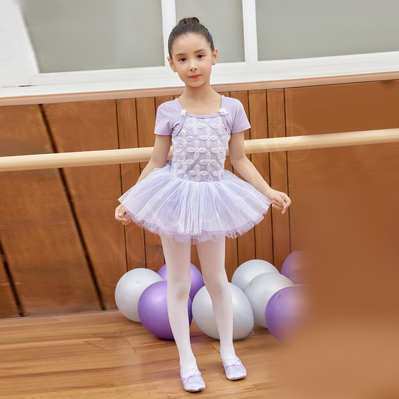 スカート付レオタード キッズジュニア 2色展開  SIK1830