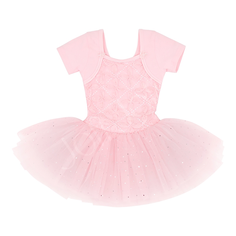 スカート付レオタード キッズジュニア 2色展開  SIK1830