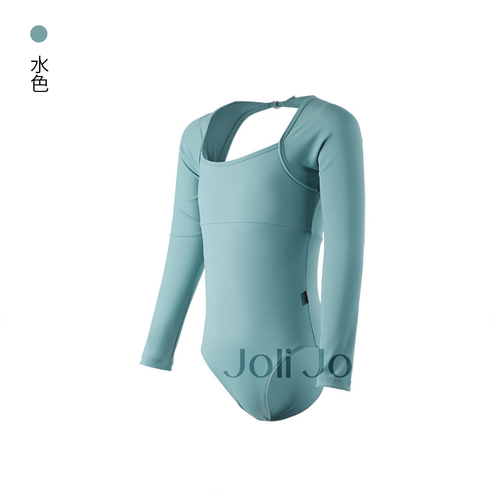 キッズ・ジュニアロングスリーブレオタードJSM1169-1