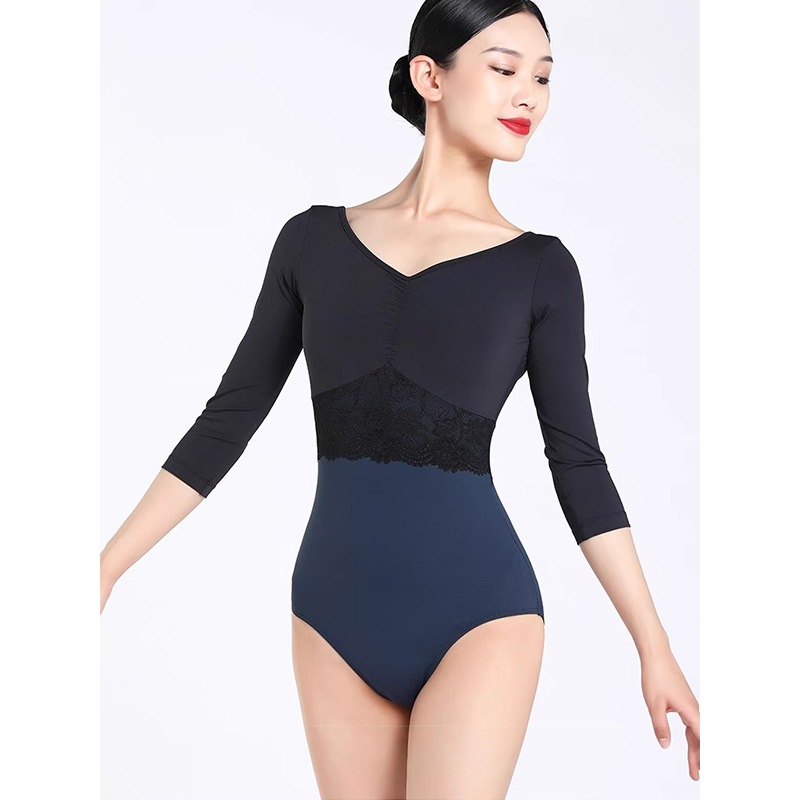 ロングスリーブレオタード２色展開 DC7195