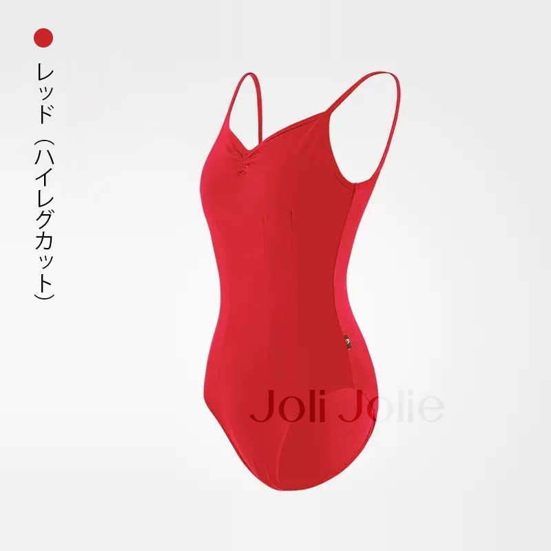 BYPLIE ベルベットレッド レオタード BYPLIE ベルベットレッド レオタード