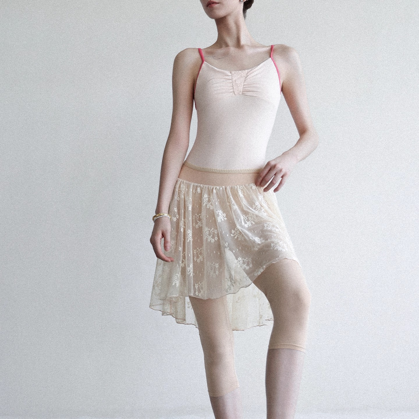 キャミソールレオタード グランVシルエット キャミソールレオタード 11色展開 L0968