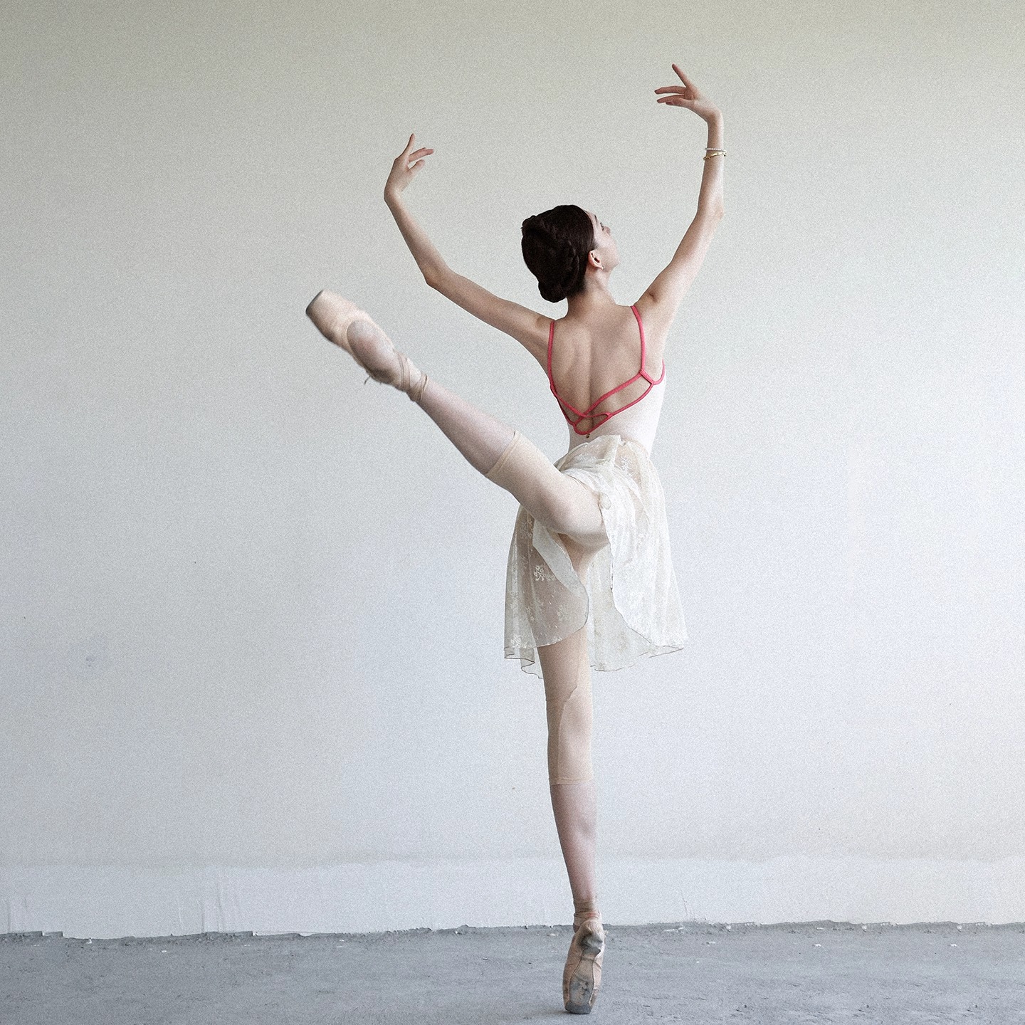 キャミソールレオタード グランVシルエット キャミソールレオタード 11色展開 L0968