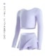 長袖ショートトップ　ボトムス レッグウォーマー2色展開 JSM2015-1