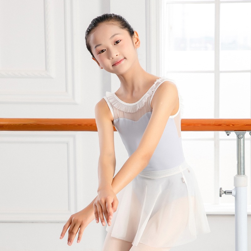 ビジョナップレディース・ジュニア キッズ・ジュニア・レディースノースリーブレオタード JS1125-1