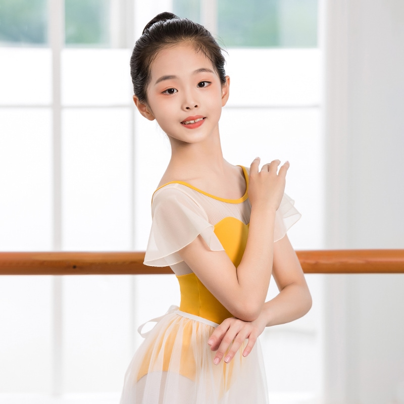 ジュニア・レディース蝶々袖レオタードJS1132-1 | Junior・Kidsウェア