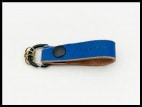 KEY LEATHER LOOP (BLUE)
