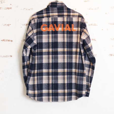 COTTON NELSHIRTS (NAVY CHECK)