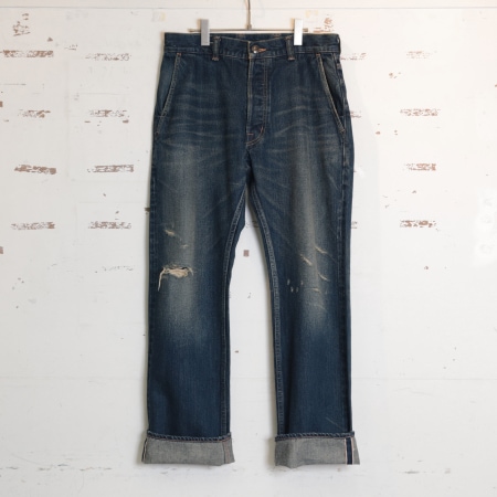 WIDE DENIM PANTS USED TYPE