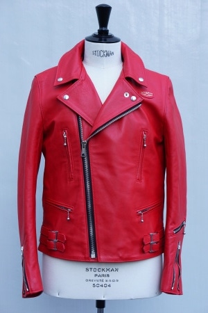 No.391TH TIGHT FIT LIGHTNING(HORSE HIDE)(RED)