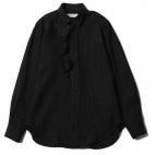 FRILL SHIRT (BLACK)