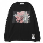 Only Dahlia Knows. LS TEE (BLACK)