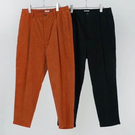 CORDUROY TAPERD PANTS